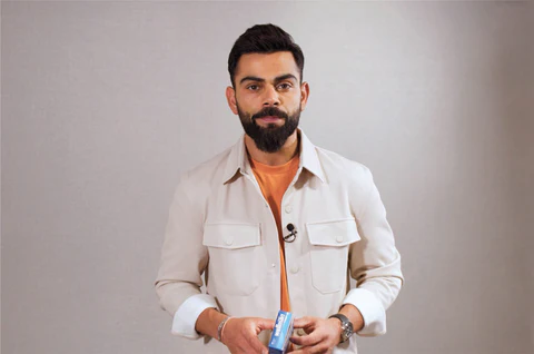 Virat Kohli Endorsing Wellman