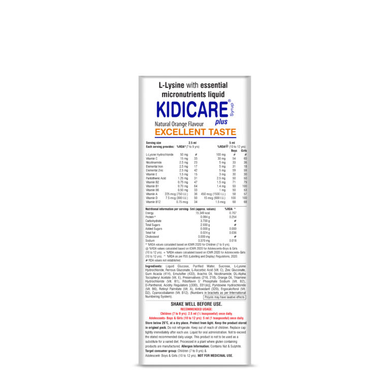 Kidicare Plus Syrup - Image 3