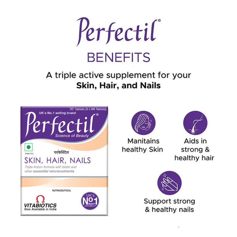 Perfectil Multivitamin for Skin, Hair & Nail for Men & Women | 30 Veg Tablets - Image 4