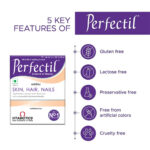 Perfectil Multivitamin for Skin, Hair & Nail for Men & Women | 30 Veg Tablets - Image 3