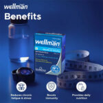 Wellman Multivitamin Tablets for Men | 30 Veg Tablets - Image 2