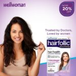Wellwoman Hairfollic Hair Supplements for Women | 30 Non-Veg Tablets - Image 4