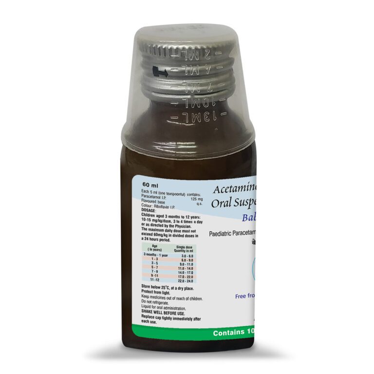 Babygesic 125 Suspension 60 Ml Bottle - Image 2