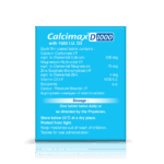 Calcimax D 1000 Tablets 1 Strip (30'S Tablet) - Image 4