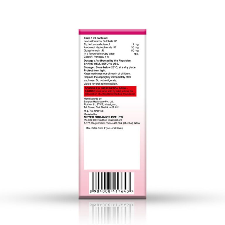 Cofaid-Ex Expectorant 100 Ml Bottle - Image 3