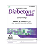 Diabetone Tablets - 1 strip of 15 Tablets