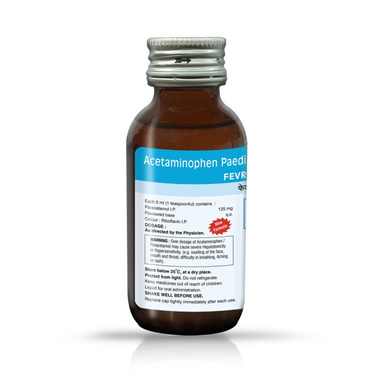 Fevril 125 Suspension 60 Ml Bottle - Image 2