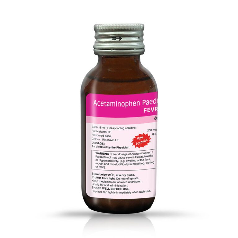 Fevril 250 Suspension 60 Ml Bottle - Image 2
