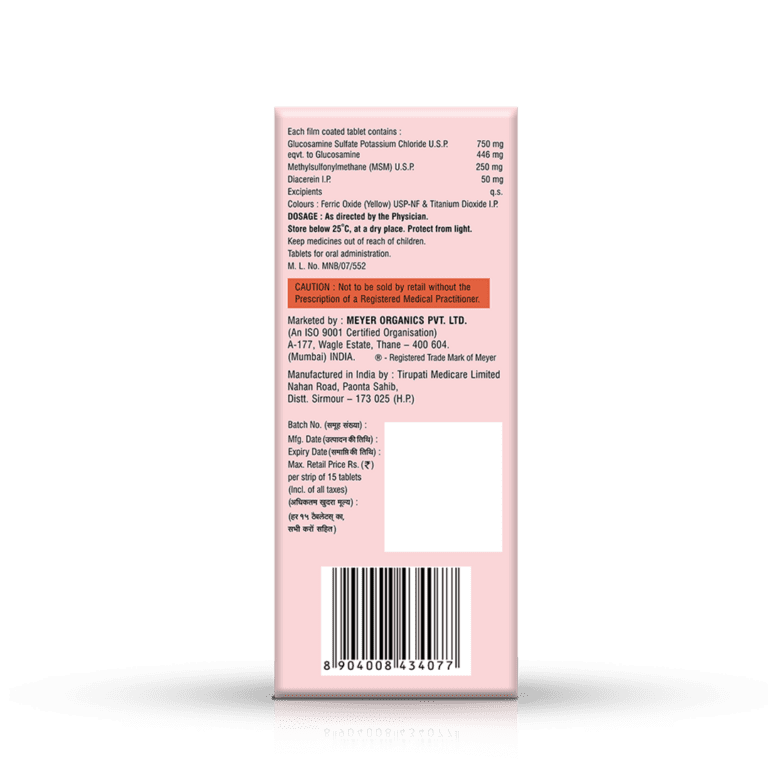 Jointace Dn Tablets 15 Tablet 1 Strip - Image 2