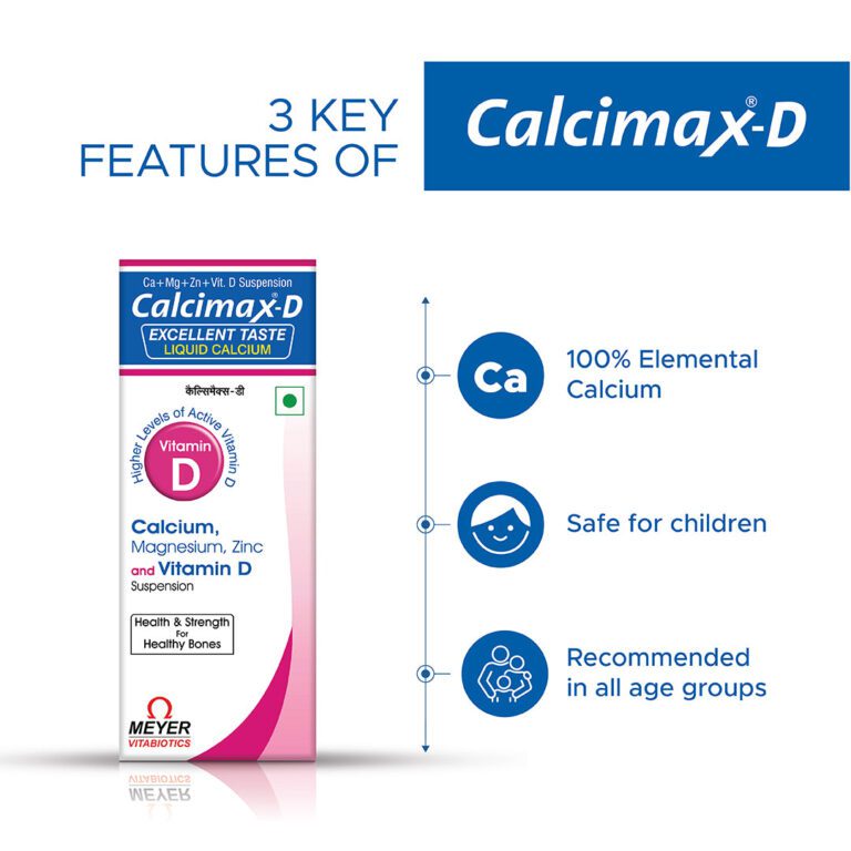 Calcimax-D Liquid Calcium 200Ml - Image 4
