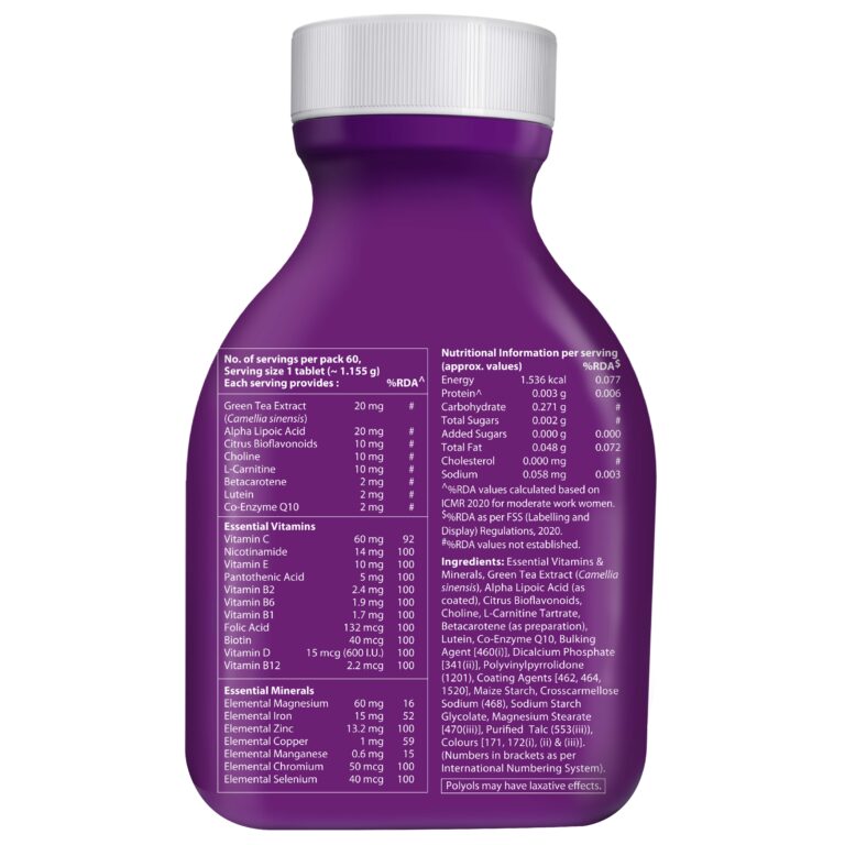 Wellwoman 50+ Multivitamin Tablets for Women Aged 50 Plus | 60 Tablets - Tub Pack - Image 2