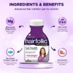 Wellwoman Hairfollic Hair Supplements for Women 60 Tablets - Tub Pack - Image 3