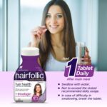 Wellwoman Hairfollic Hair Supplements for Women 60 Tablets - Tub Pack - Image 4