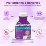 Wellwoman 70+ Multivitamin Tablets for Women Aged 70 Plus | 60 Tablets -Tub Pack - Image 3