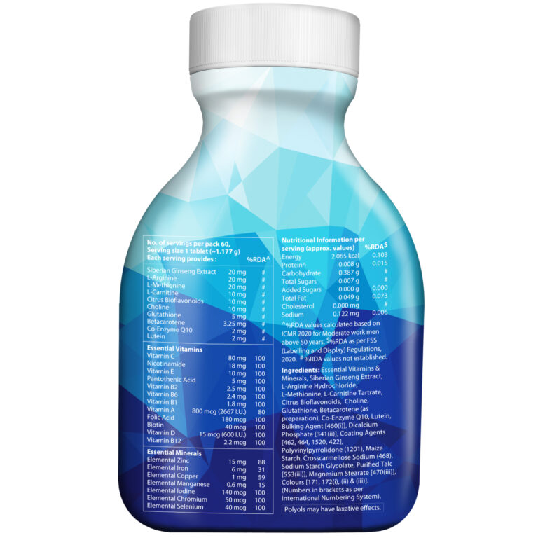 Wellman 50+ 60 Tablets - 1 Tub Pack - Image 4