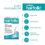 Wellman Hairfollic Hair Supplements for Men | 30 Veg Tablets - Image 2