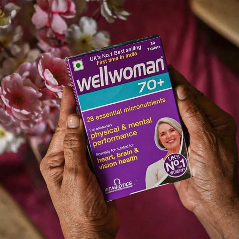 Wellwoman 70+ Multivitamin Tablets for Women Aged 70 Plus | 30 Veg Tablets - Image 2