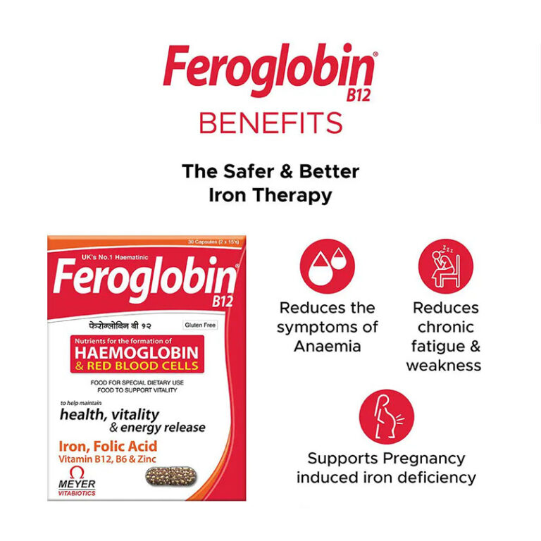 Feroglobin B12 - 30 Capsules - Image 3
