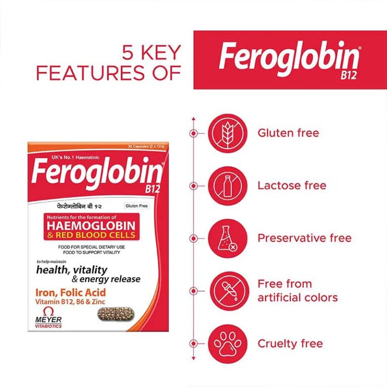 Feroglobin B12 - 30 Capsules - Image 2