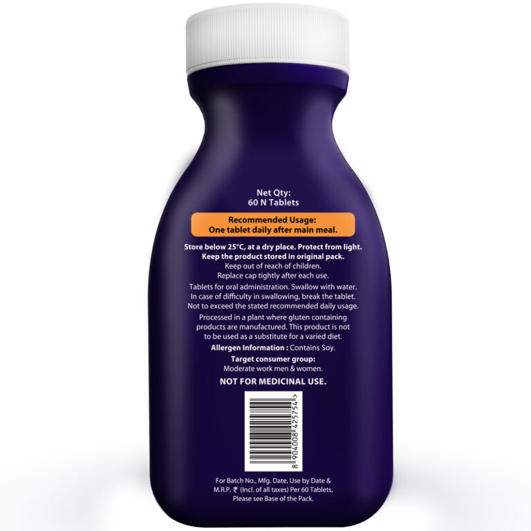 Neurozan Enhance Cognitive Functions | 60 Veg Tablets (Tub Pack) - Image 8