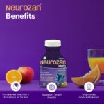 Neurozan Enhance Cognitive Functions | 60 Veg Tablets (Tub Pack) - Image 5