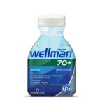 Wellman 70+ Multivitamin Tablets for Men Aged 70 Plus | 60 Veg Tablets (Tub Pack)