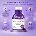 Perfectil Multivitamin for Skin, Hair & Nail for Men & Women | 60 Veg Tablets - Image 2